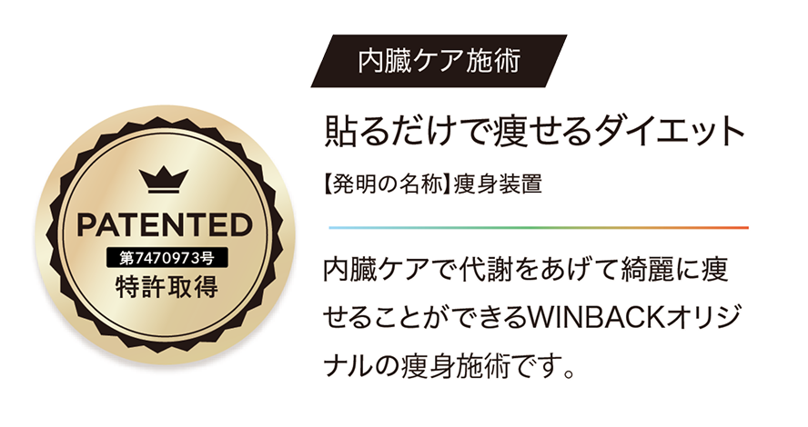 貼るだけで痩せるダイエット